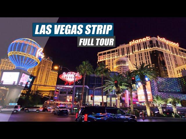 Las Vegas Strip - Full Tour - All Hotels/Casino