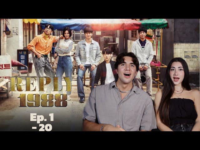 REPLY 1988 Ep. 1 - 20 K-Drama REACTION/REVIEW!!