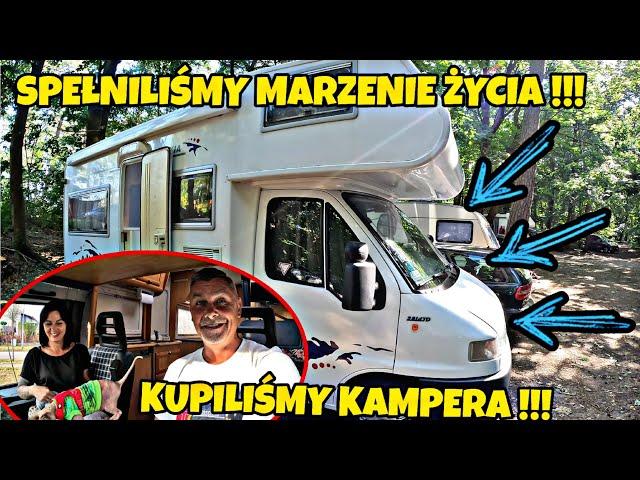 TO BYŁO NASZE MARZENIE !!! KUPILIŚMY KAMPERA FIAT DUCATO FRANKIA !!!