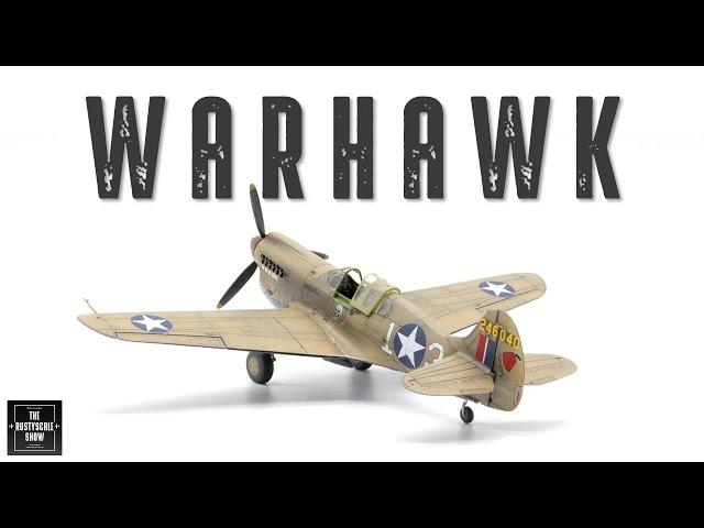 P-40 WARHAWK - AIRCRAFT MODEL KIT FULL BUILD - SPECIAL HOBBY 1/72 SCALE