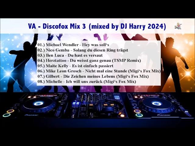 VA - Discofox Mix 3 (mixed by DJ Harry 2024)