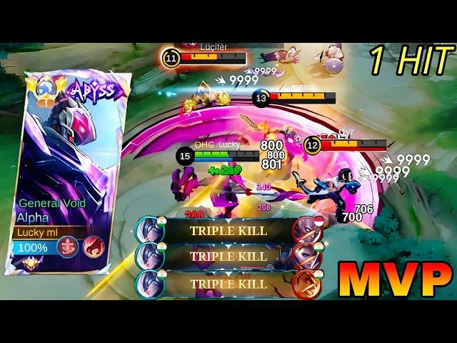 LEGEND OF ALPHA BROKEN BUILD TRICK TO BEAT META HERO ! ALPHA NEW META BUILD 2024