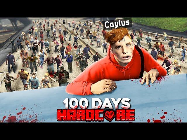 I Survived 100 Days in a Zombie Apocalypse in GTA 5 RP! (PART 1)