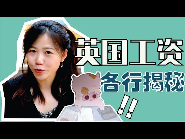 How is the salary in UK? |英国工资全剧透，哪行最赚钱？(Eng Sub)