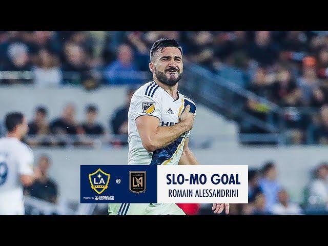 SLO-MO: Romain Alessandrini finishes the assist from Zlatan Ibrahimović against LAFC | July 26, 2018