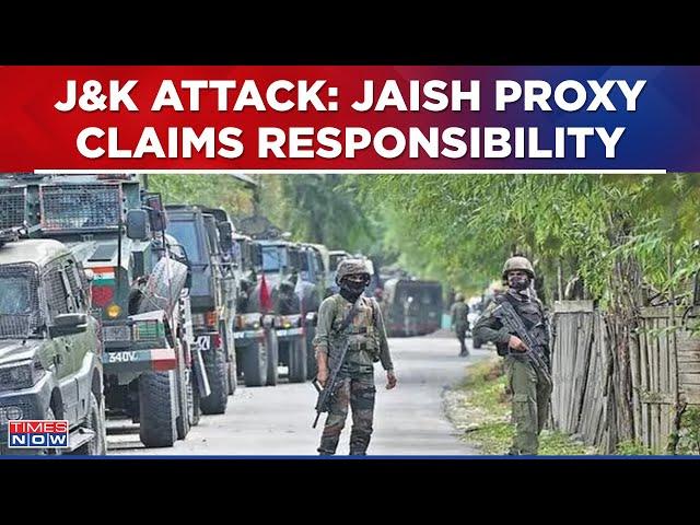 Doda Terror Attack: Kashmir Tigers Owns Responsibility, Anti-Terror Ops Underway| Jammu Kashmir News