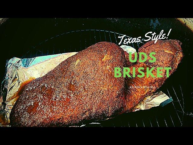 How to SMOKE a Texas Brisket on the UDS SMOKER #howto #brisket #txbbq