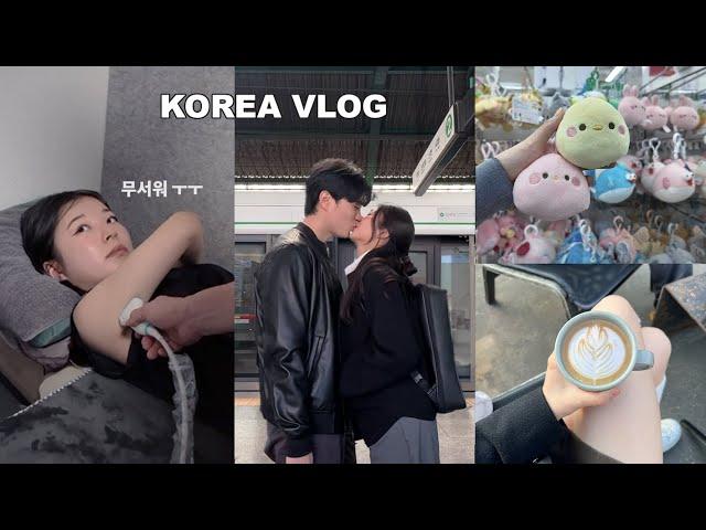 KOREA VLOG cutest couple activities in Seoul, my first beauty treatment, update on mean comments