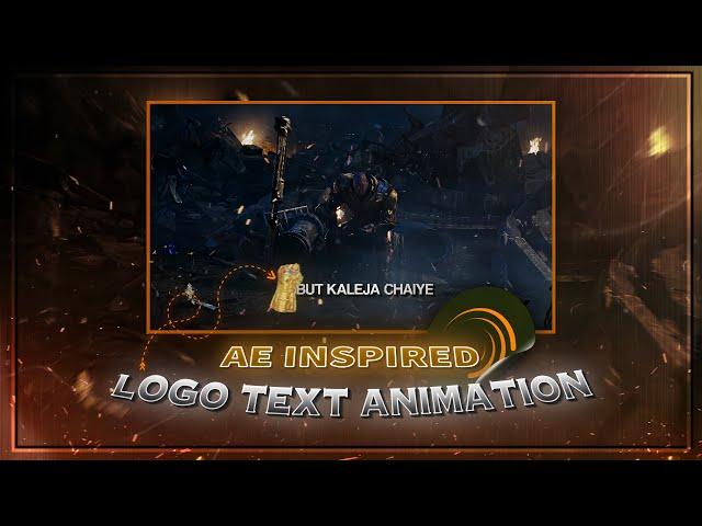 Logo text animation | text tutorial | Alightmotion | preset+xml