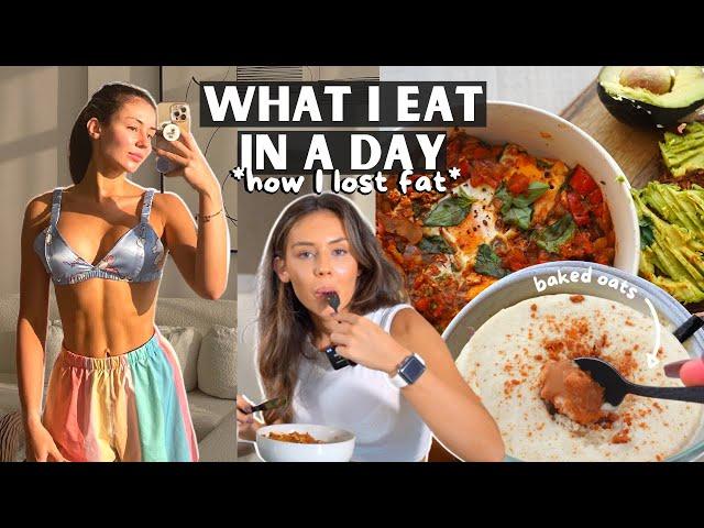 WHAT I EAT IN A DAY The BEST Way To Lose Fat & Maintain Muscle