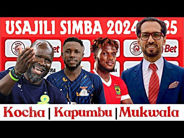 USAJILI SIMBA 20224 NA 2025 | Kocha mpya, Usajili wa Debora mavambo, Joshua Mutale, Kelvin Kapumbu.