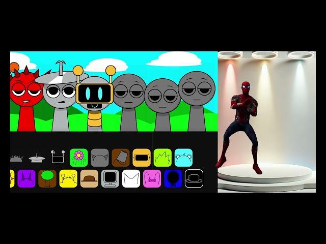 Incredibox Sprunki Takes on Spider-man in EPIC Dance Battle!