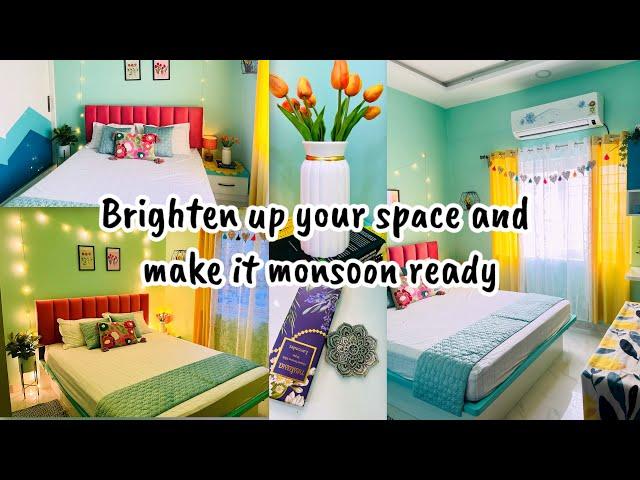 Make Your small bedroom Monsoon-Ready|Small bedroom decorating ideas