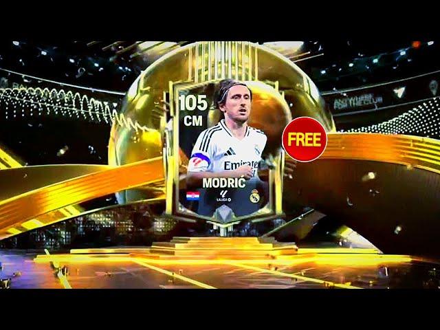 How to get free Modric ballon d'Or on fc mobile 24