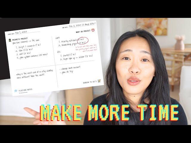 how to make time (Googlers' time management method)