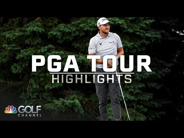 PGA Tour Highlights: 2023 3M Open, Round 3 | Golf Channel