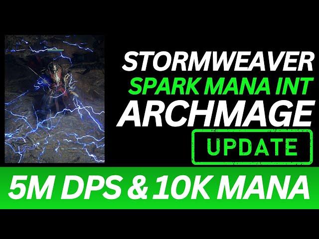 5M+ DPS & 10k Mana – Stormweaver Spark Mana INT Stacker Build Showcase! 