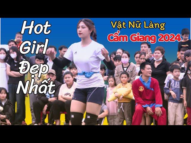 Nữ đô đẹp nhất làng vật nữ 2024^Beautiful girl wrestling folk^24h Sport