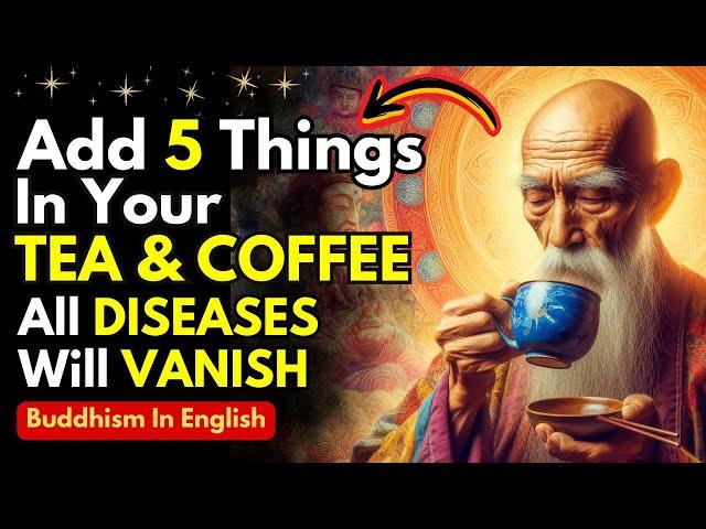 Add 7 INGREDIENTS In Your TEA & COFFEE | All DISEASES Will Be FINISHED | Buddhism | Zen Stories