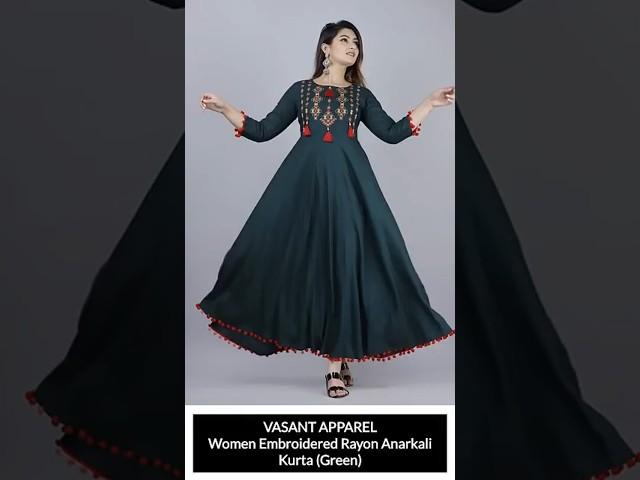 Elegant Designer Anarkali Dress | Perfect Festive Wear for Women | Traditional Fashion