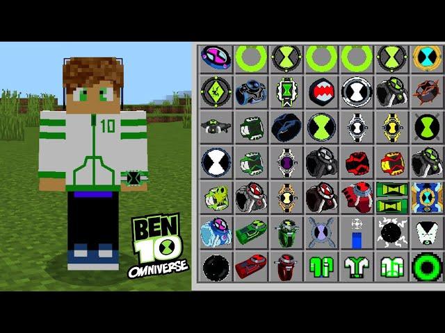 *NOVO* ADDON DO BEN 10 OMNIVERSE V19 PARA MINECRAFT!