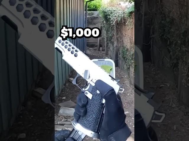 $3 Vs $1,000 Airsoft Pistol!