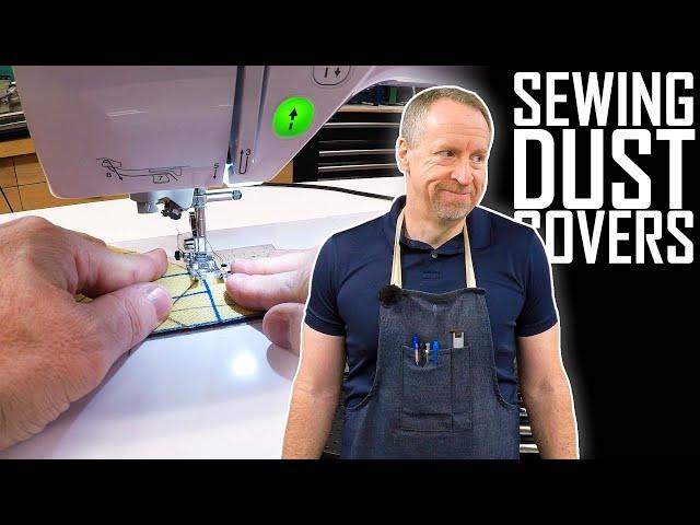 Sewing Dust Covers For The Shop | Plasma Table Monitor Mount Part II