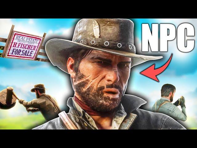 I tried being a civilian in Red Dead Redemption 2