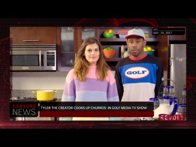 Tyler The Creator Cooks Up Churros In Golf Media TV Show