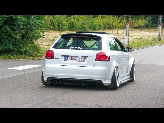 Low Tuner Cars leaving a Carshow | Dropnation Lake Edition 2024