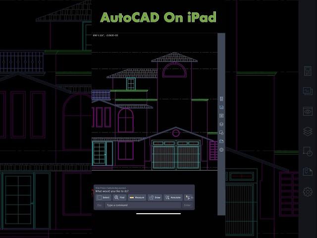 Learn AutoCAD On iPad  #shorts #autocad #cad #ipad #ipadpro #designgorhythm #2d #drawing