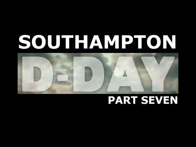 The eve of D-Day,  6 June 1944,  at Southampton  WORLD WAR TWO