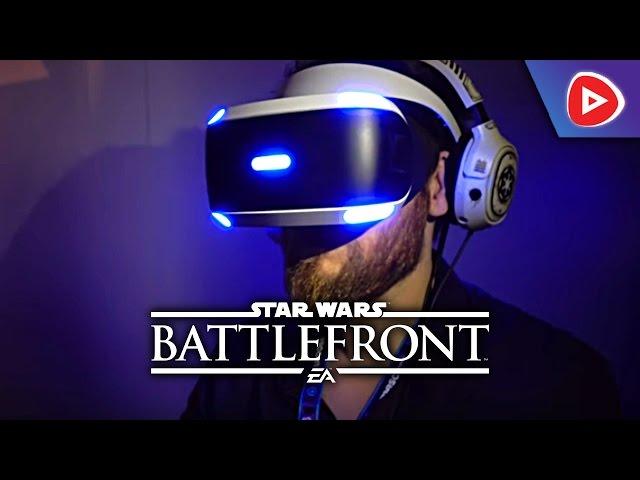 GAMESCOM 2016: So ist Star Wars Battlefront in Virtual Reality! | PLAYNATION TV