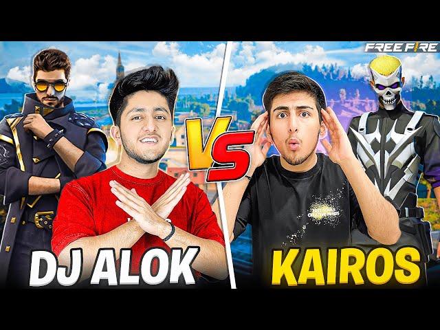 Dj Alok Vs Kairos 4 Vs 4 As Gaming Vs Noob Sunny Who Will Win?  - Garena Free Fire