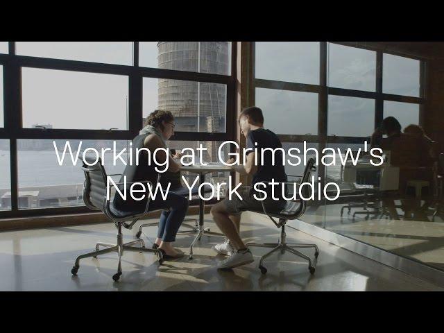 Working at Grimshaw's New York studio