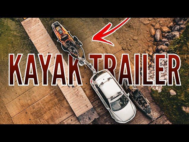 I Converted A JetSki Trailer Into A Kayak Trailer In 5 minutes (FULL WALKTHROUGH)