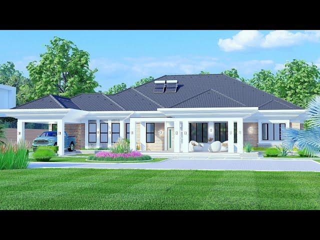 5 Bedroom House Design | House Plan | ALL ENSUITE | Exterior & Interior Animation