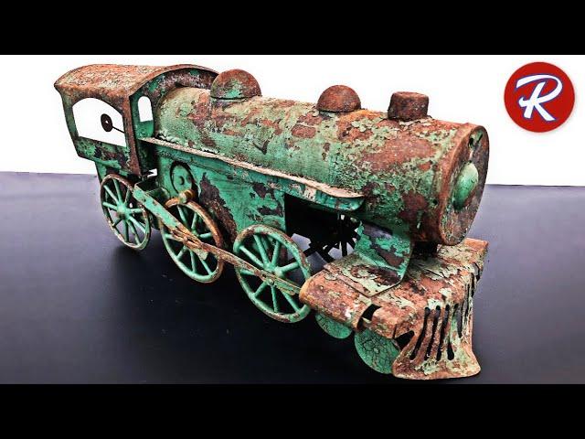 1920s Dayton Train Restoration - Antique Locomotive