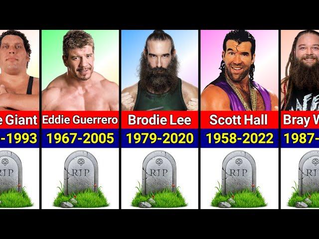 WWE Wrestlers Who Have Died