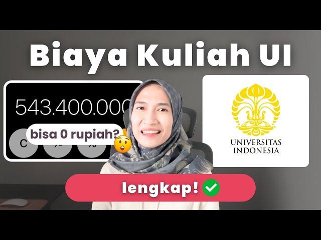 Berapa BIAYA KULIAH KEDOKTERAN DI UI? | dr. Vania Utami