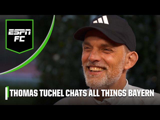 Thomas Tuchel FULL INTERVIEW: Working with Kane, Bundesliga title race, Sane, UCL & more! | ESPN FC