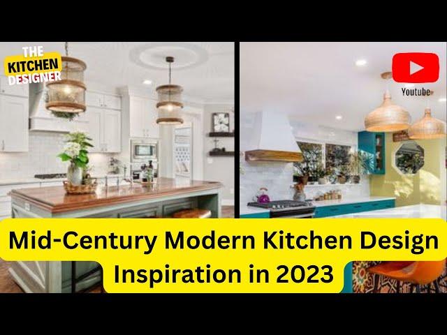 Mid-Century Modern Kitchen Design Inspiration in 2023