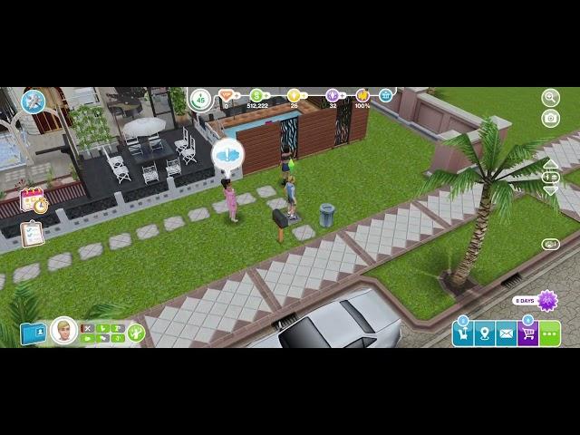 Sims and the City: Boast about a visitor / Sims Freeplay