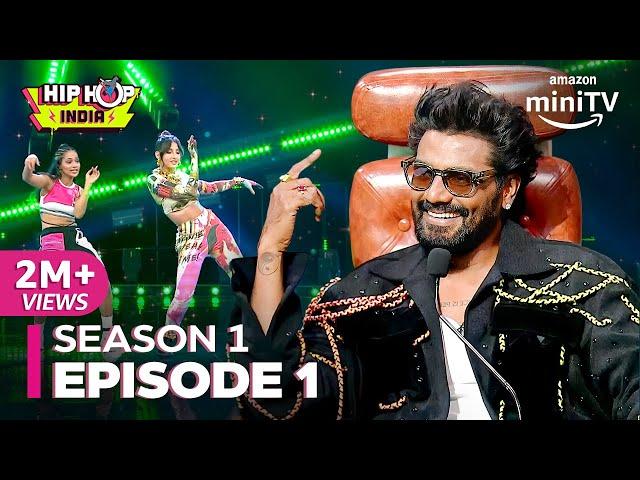 Hip Hop India Full Episode 1 ft. Nora Fatehi, Remo D'Souza | Hip Hop India Season 1 | Amazon miniTV