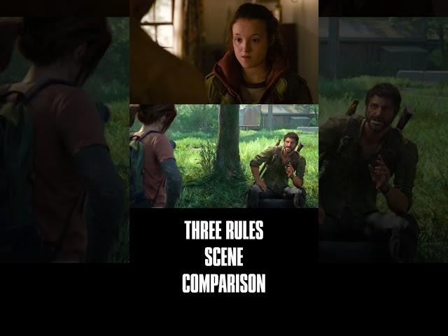 The Last of Us HBO vs Game - Three Rules #shorts