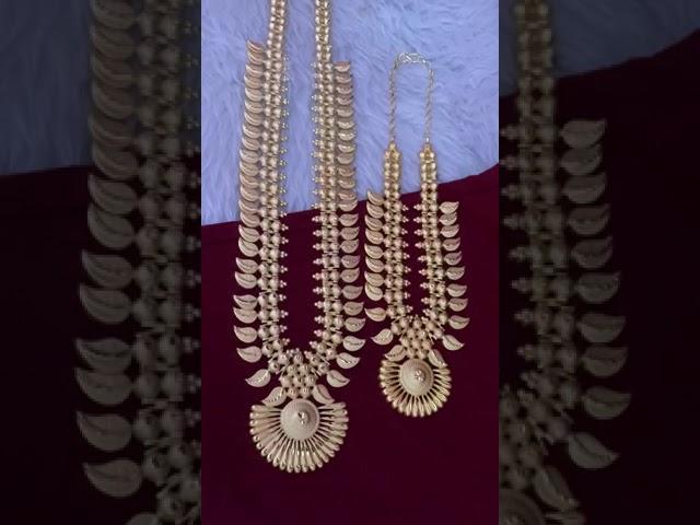 wow soo beautiful jewellery order place now#jewellery #shortsviral #aaram #mangacollection