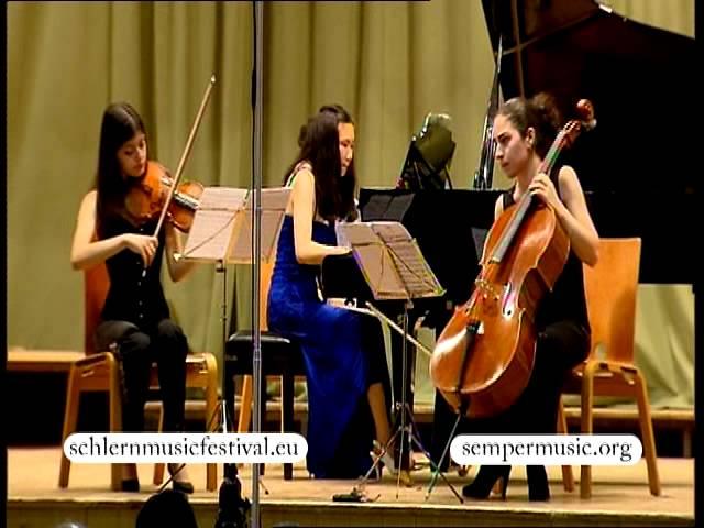 2012 Schlern Music Festival -- A. Tirsu, H. Vardanyan, L. Ge -- Dvorák "Dumky" (fragm.)