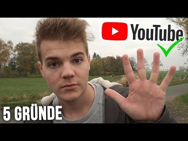 5 Gründe warum Youtube zu 100% NICHT GELÖSCHT wird!