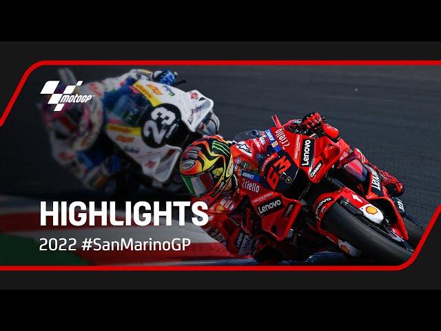 MotoGP™ Race Highlights ️ | 2022 #SanMarino 