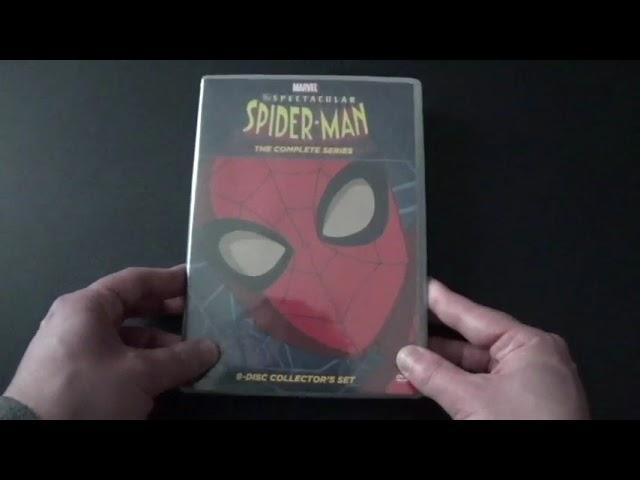 The Spectacular Spider-Man The Complete Series DVD Unboxing.